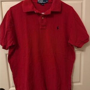 Polo by Ralph Lauren Men's Classic Red Polo Shirt